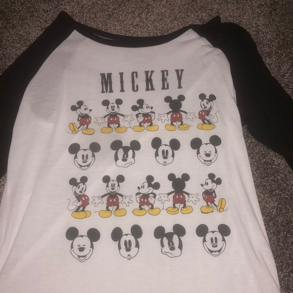 A Mickey Mouse shirt.